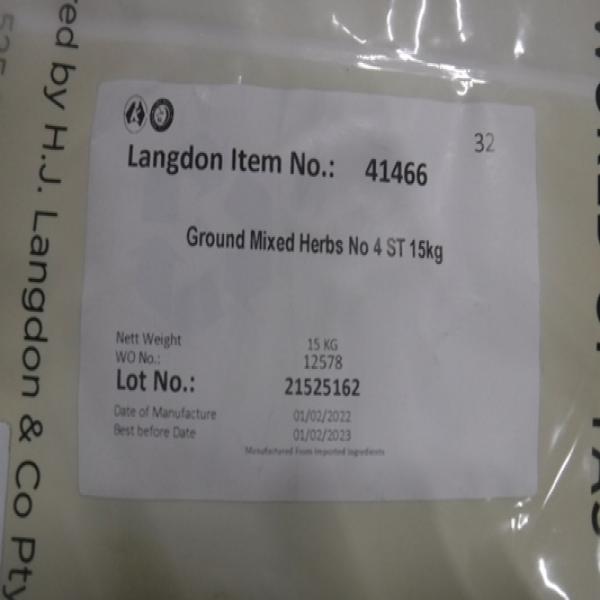 Mixed herbs No.4  / Australia