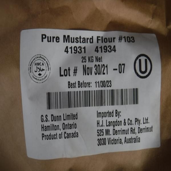 Mustard (Seed , Flour)/ Canada