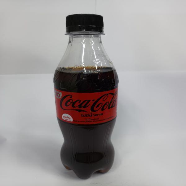 โค้ก สูตรไม่มีน้ำตาล  ขวดพลาสติก