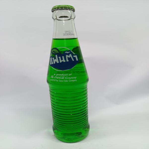 Fanta Green in Returned Glass Bottle