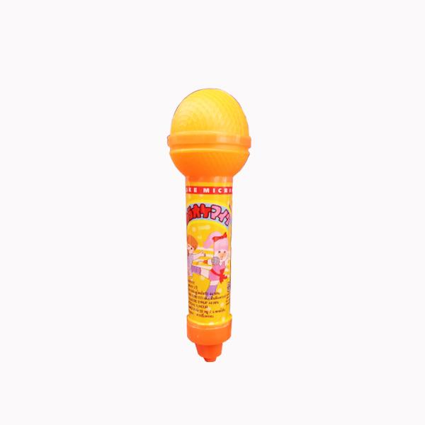 Colorful Sugar Coated Lime Flavoured Candy (Microphone)