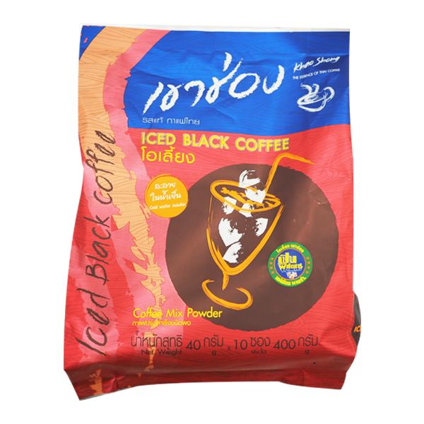 Khao Shong lced  Black Coffee Coffee  Mix Powder