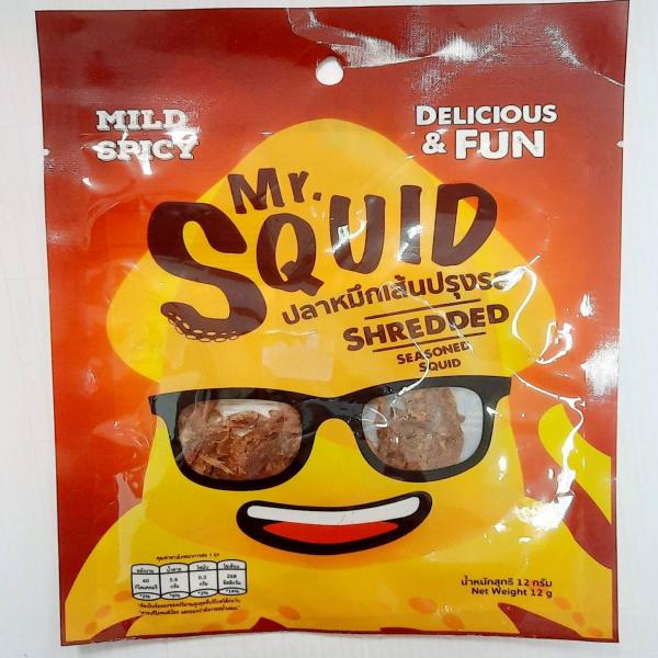 ปลาหมึกเส้นปรุงรส