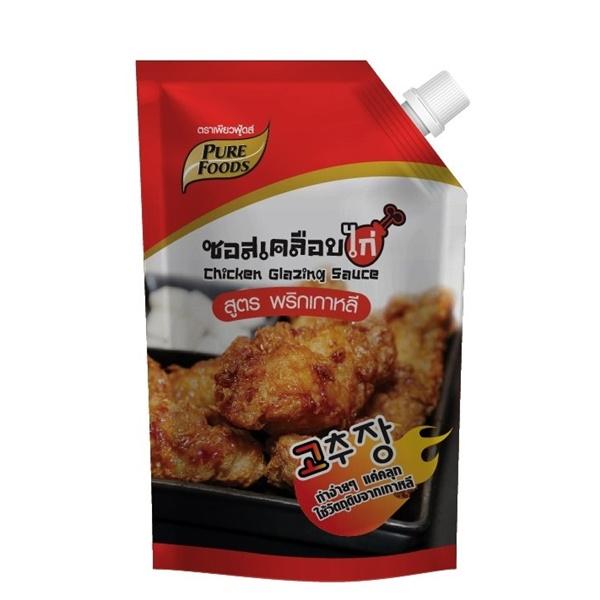 Chicken Glazing sauce with Korean chili