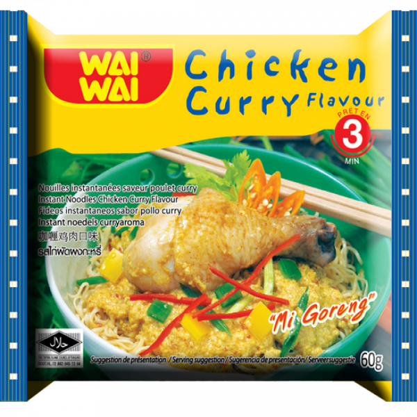 Instant Noodles Chicken Curry Flavour