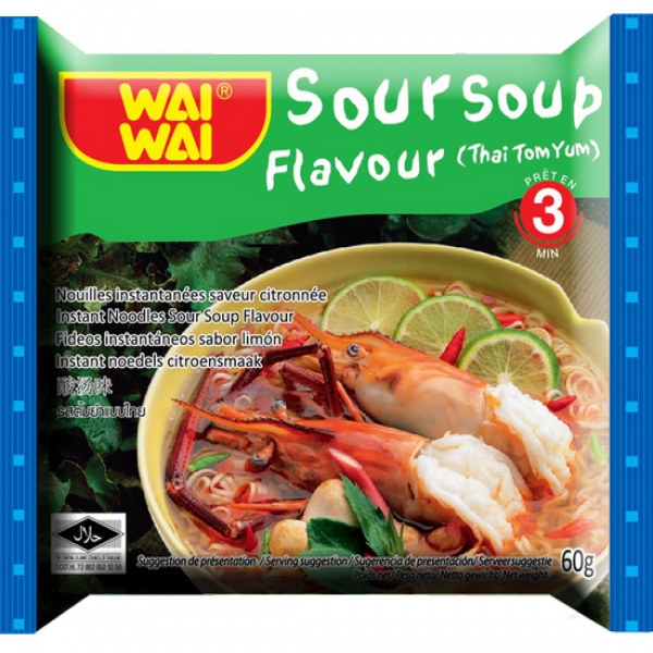 Instant Noodles Sour Soup Flavour