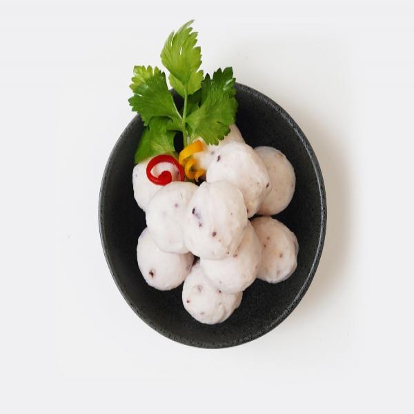 ลูกชิ้นปลาผสมปลาหมึก