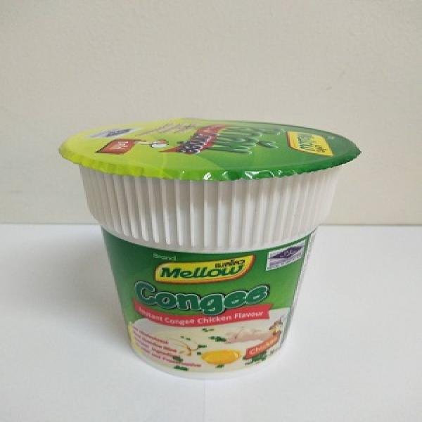 โจ๊กกึ่งสำเร็จรูป รสไก่ แบบถ้วย (ขนาด 22 กรัม และขนาด 36 กรัม)