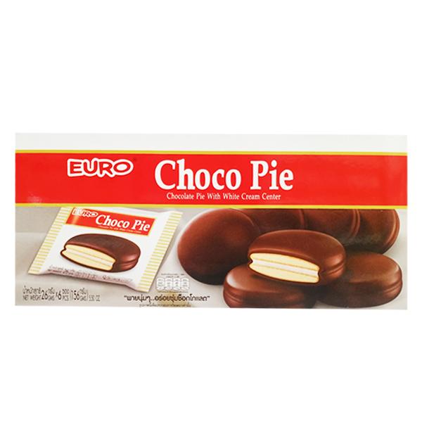 ขนมพายสอดไส้ครีมเคลือบรสช็อกโกแลต