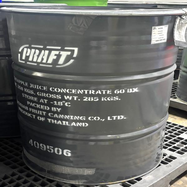 FROZEN PINEAPPLE JUICE CONCENTRATE - THAILAND