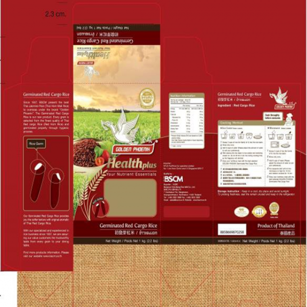 Germinated Red Cargo Rice