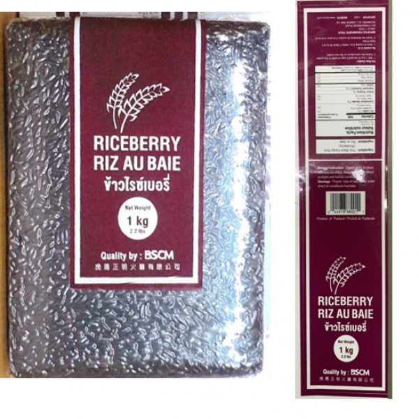 ข้าวไรซ์เบอร์รี่งอก