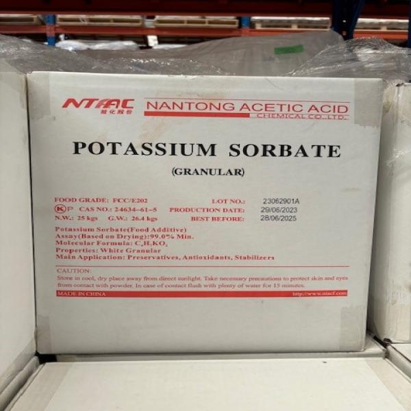 POTASSIUM SORBATE / NANTONG ACETIC ACID CHEMICAL / CHINA
