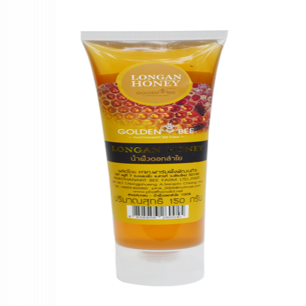 น้ำผึ้งดอกลำไย  (หลอดพลาสติกชนิด PP) 150 กรัม