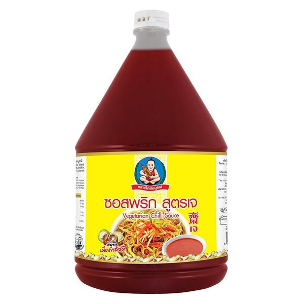 ซอสพริกเผ็ดน้อย สูตรเจ