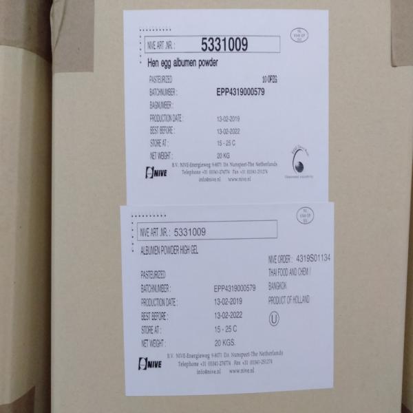 Hen Egg Albumen Powder/The Netherlands