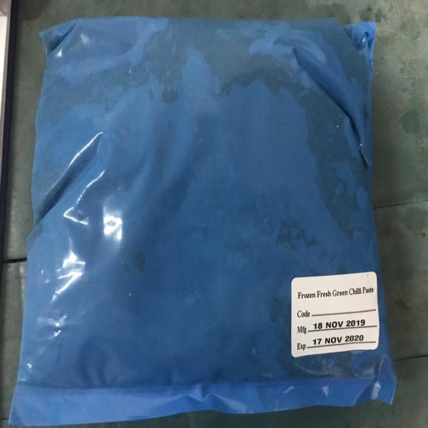 FROZEN FRESH GREEN CHILI PASTE