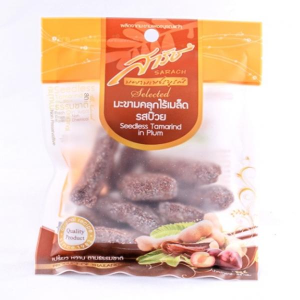 มะขามคลุกไร้เมล็ด รสบ๊วย