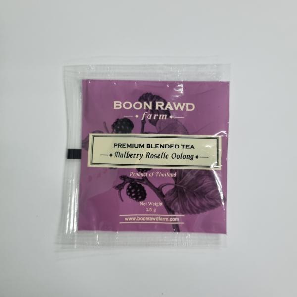 Oolong Tea With Mulberry and Roselle Beverage