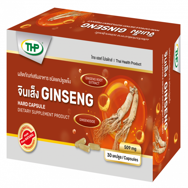 Ginseng Hard Capsule Dietary Supplement Product