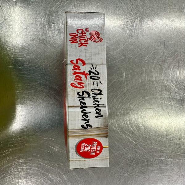 20 Chicken Satay Skewers