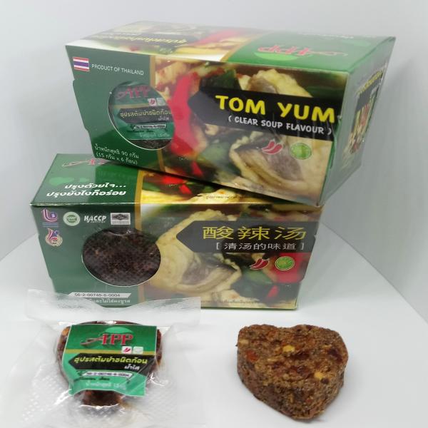 ซุปรสต้มยำชนิดก้อน สูตรน้ำใส