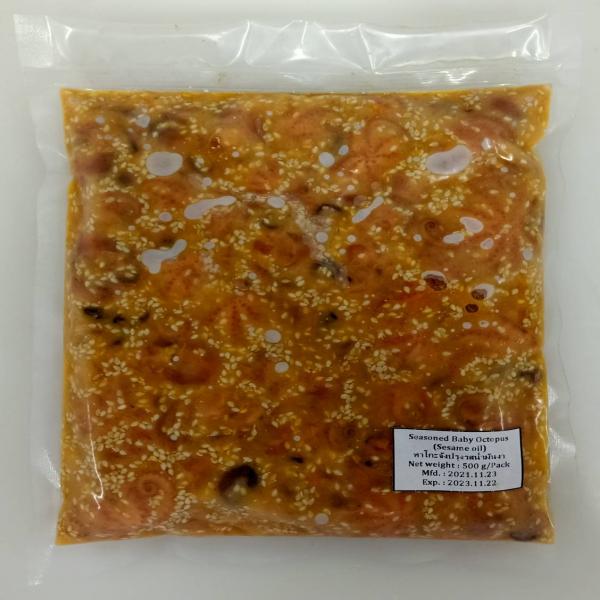 FROZEN SEASONED BABY OCTOPUS WITH SESAME Oil