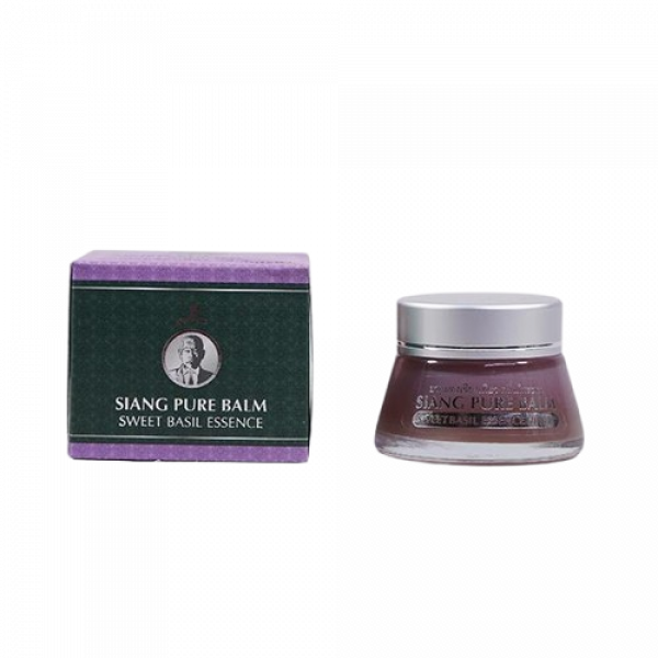 ยาหม่องเซียงเพียว กลิ่นโหระพา  (ขนาด 20 กรัม)