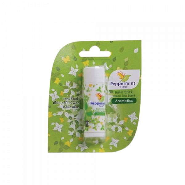 Peppermint Field Balm Stick Green Tea Scent