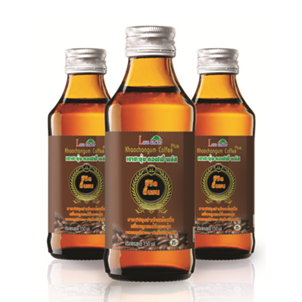 INSTANT COFFEE READY TO DRINK WITH BLUEBERRY AND GRAPE FLAVORS MIXED WITH DERRIS SCANDENS BENTH EXTRACT