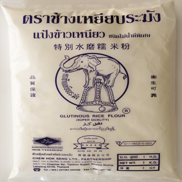 แป้งข้าวเหนียว (1กก., 900 ก., 850 ก., 500 ก., 400 ก.)