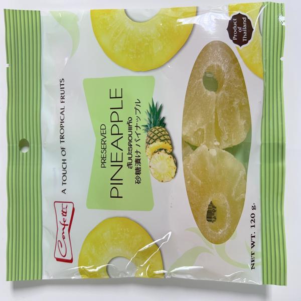 Preserved dried Pineapple