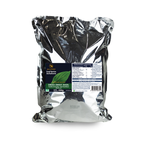 ใบโหระพาอบแห้ง 250 กรัม