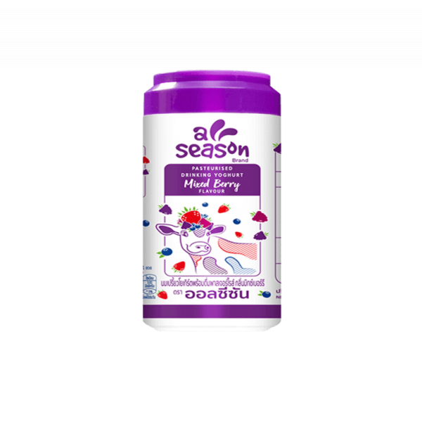 PASTEURIZED DRINKING YOGHURT MIXED BERRY FLAVOUR