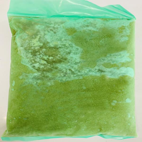 ขิงสดบดแช่แข็ง