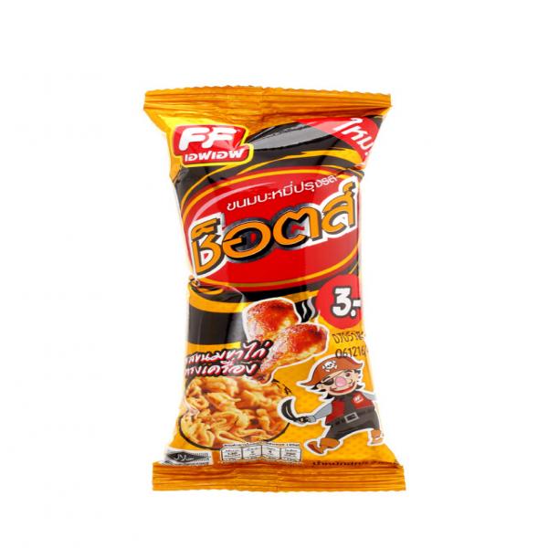 ช็อตส์ ขนมบะหมี่ปรุงรส รสขนมขาไก่ทรงเครื่อง