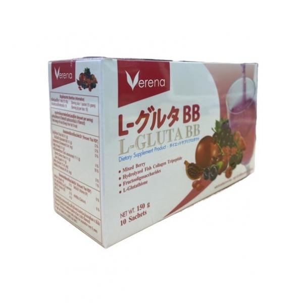 ผลิตภัณฑ์เสริมอาหารแอล-กลูต้า บีบี (เครื่องหมายการค้า เวอรีน่า)