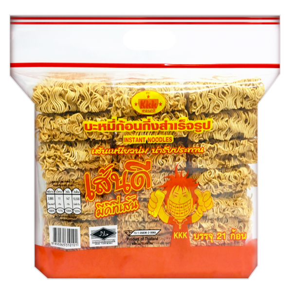 บะหมี่ก้อนกึ่งสำเร็จรูป (เส้นดี)