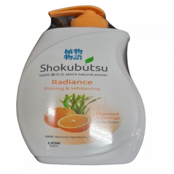 Shokubutsu Radiance Body Foam (Firming & Whitening) 900 ml., 600 ml., 660 ml (SINGAPORE)
