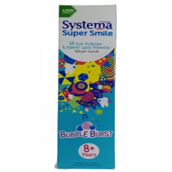 Systema Super Smile Toothpaste (Bubble Burst) 60 g. (SINGAPORE)