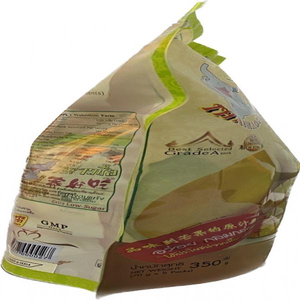 มะม่วงอบแห้งสูตรน้ำตาลน้อย