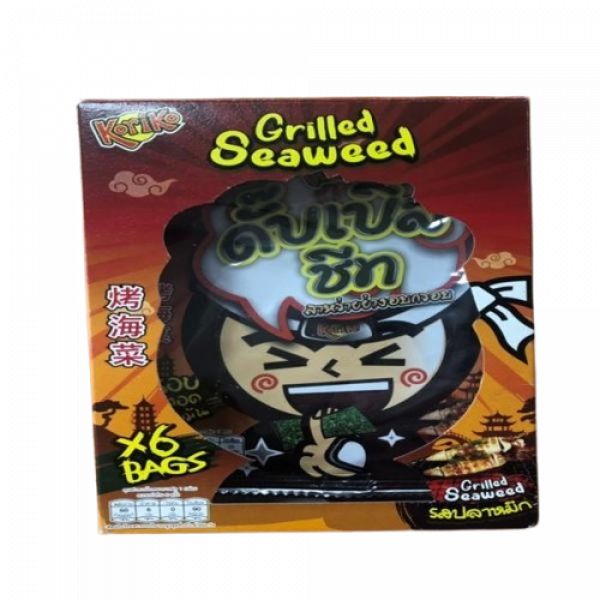 Double Sheet Grilled Seaweed Squid Flavour