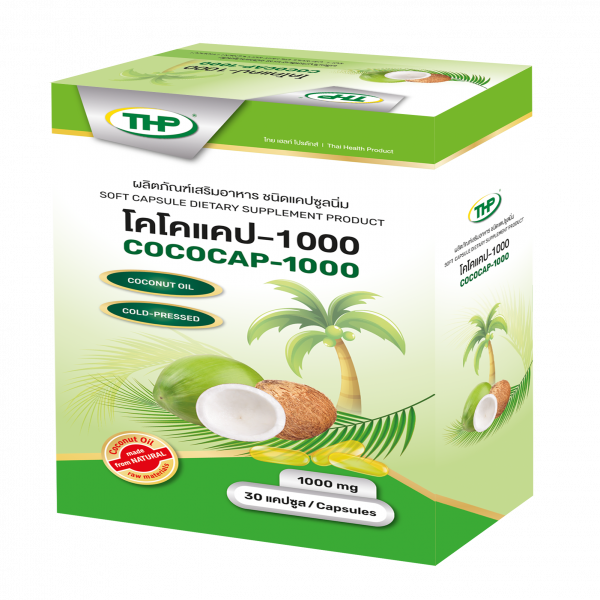 Cococap -1000 Soft Capsule Dietary Supplement Product