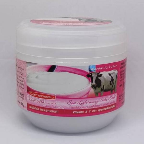 CAREBEAU SPA LIGHTENING SALT SCRUB MILK&YOGHURT