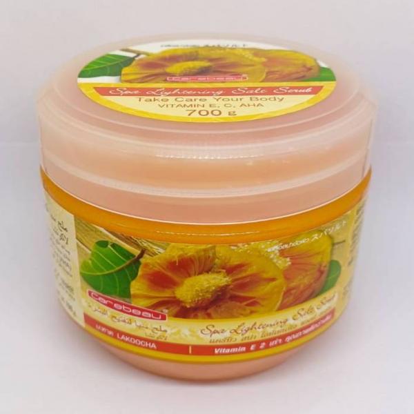 แคร์บิว สปา ไลท์เทนนิ่ง ซอลท์ สครับ มะหาด