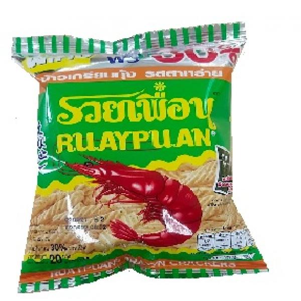 (RUAPUAN®) SEAWEED FLAVOUR PRAWN CRACKERS