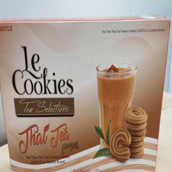 Tea Time Thai Tea Flavour Cookies