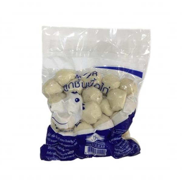 ลูกชิ้นเนื้อไก่