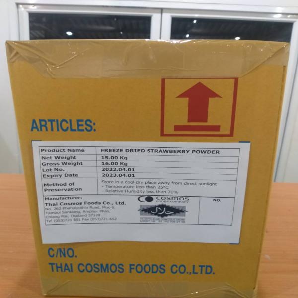 FREEZE DRIED STRAWBERRY POWDER
