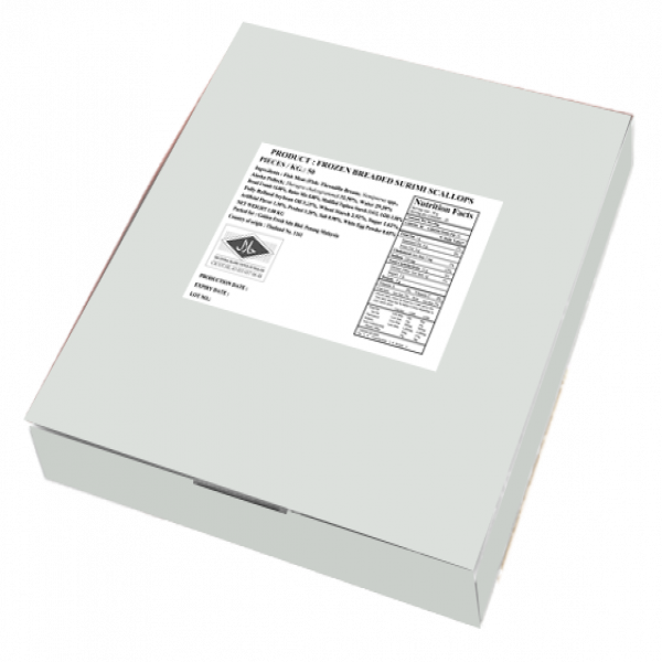 หอยเชลล์เทียมชุบเกล็ดขนมปัง